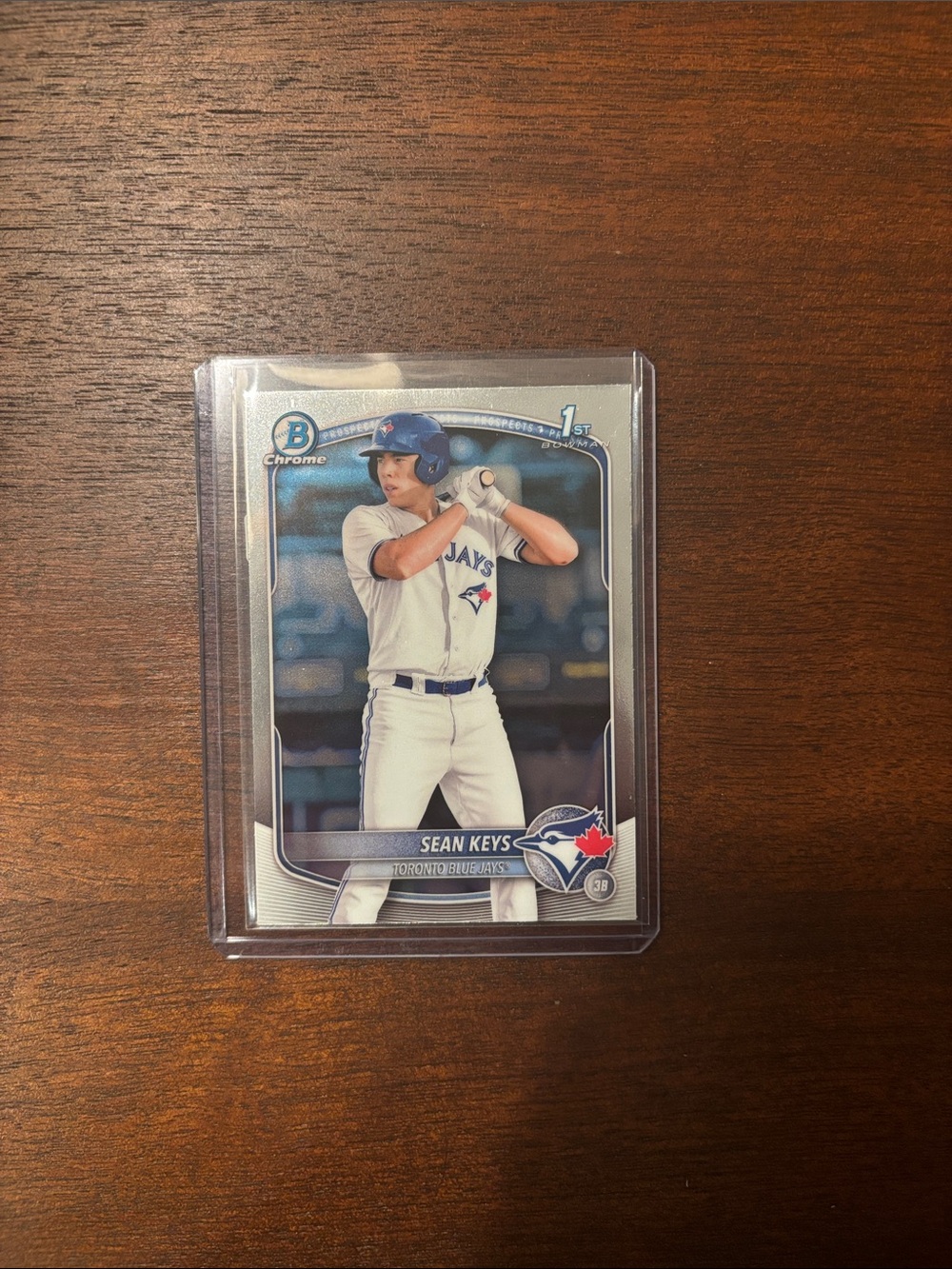 Sean Keys 2025 Topps Bowman chrome base 1st card #BCP-89